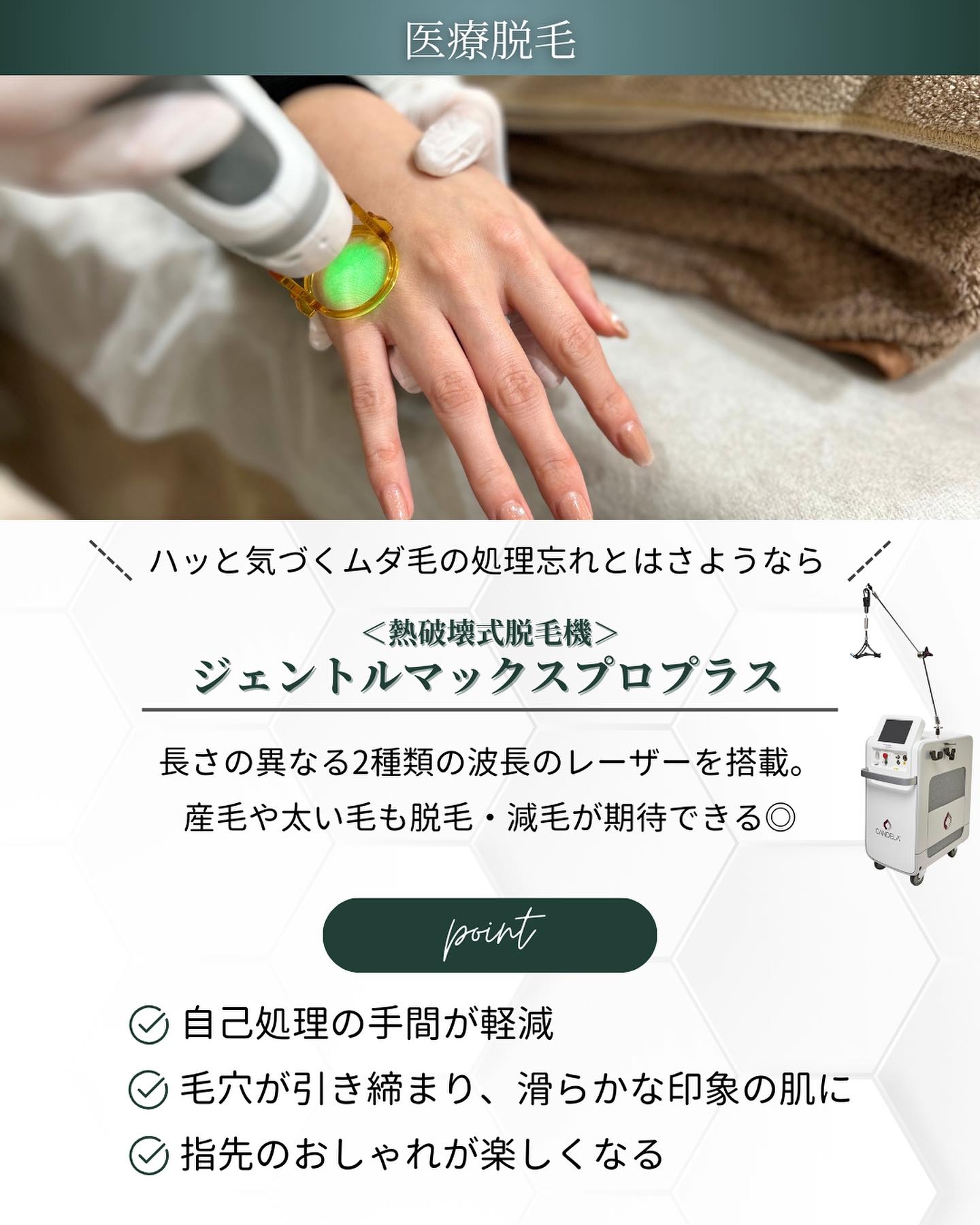 末端美容 医療脱毛