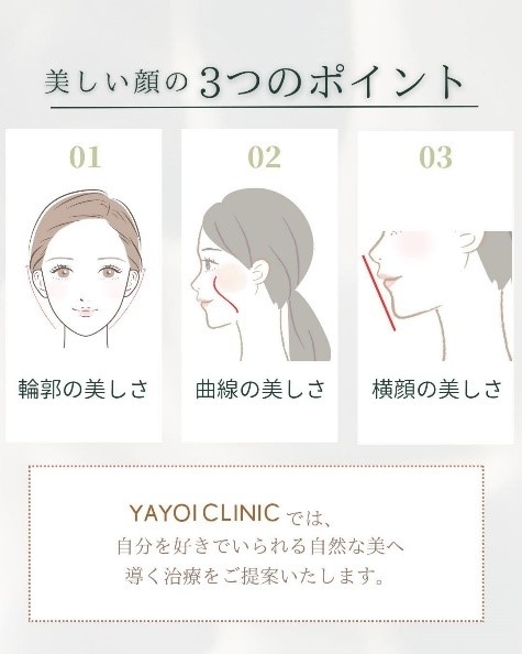 美人顔特徴 ポイント