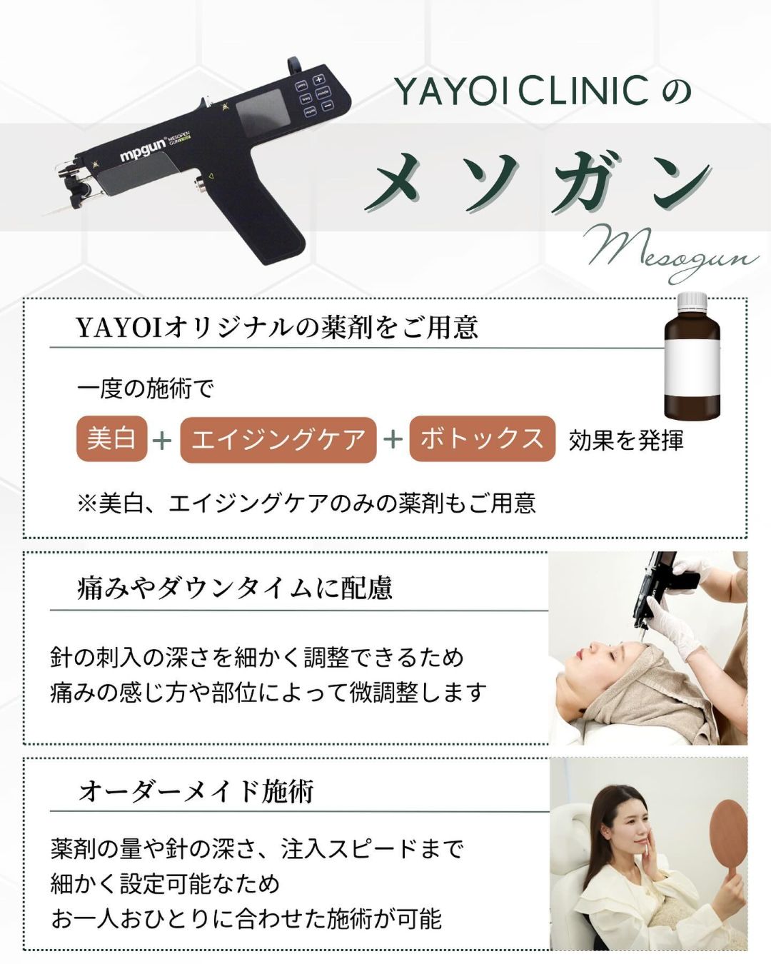ヤヨイクリニックのメソガン