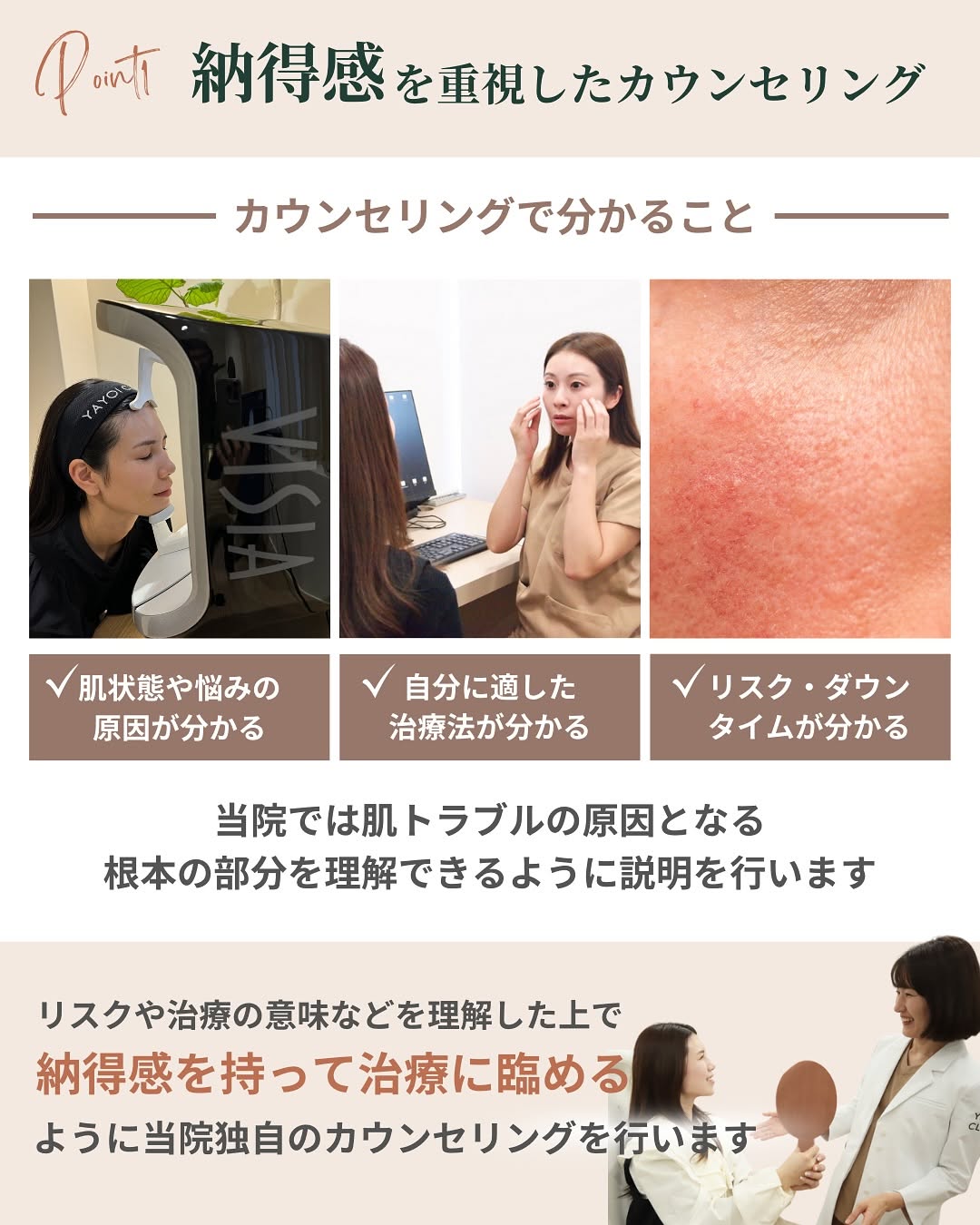 美容医療カウンセリング