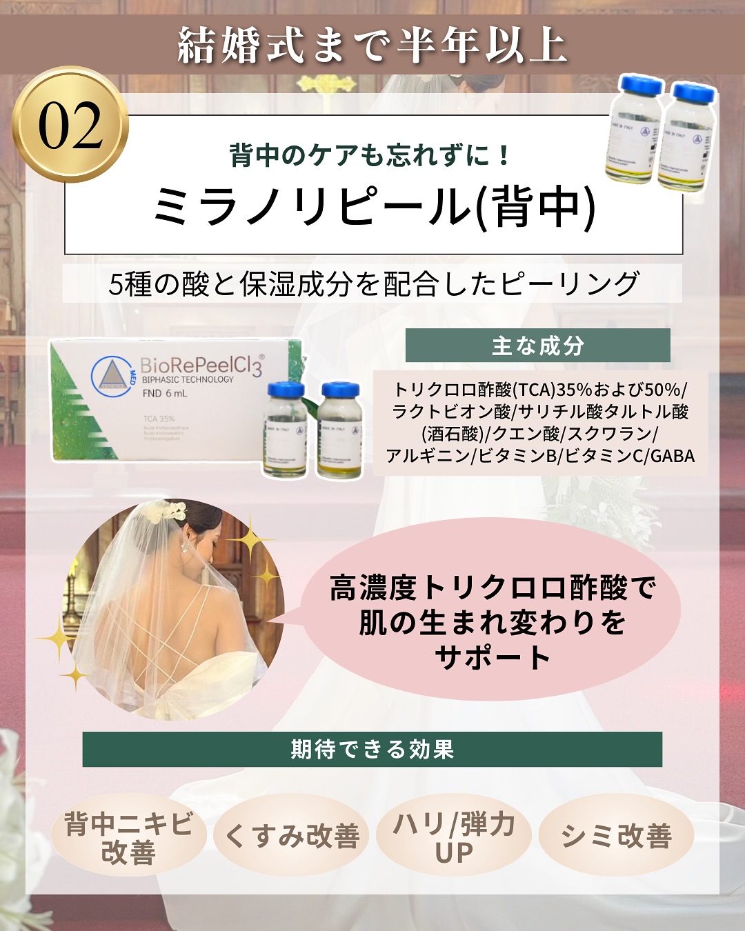 ミラノリピール(背中)