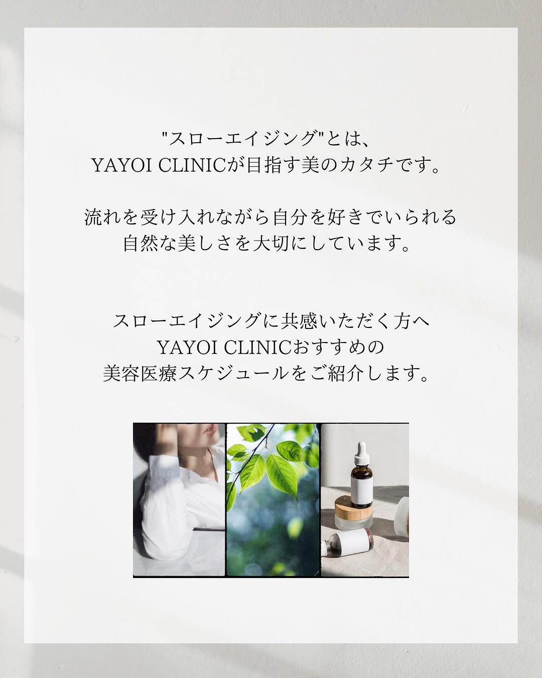 スローエイジングとは