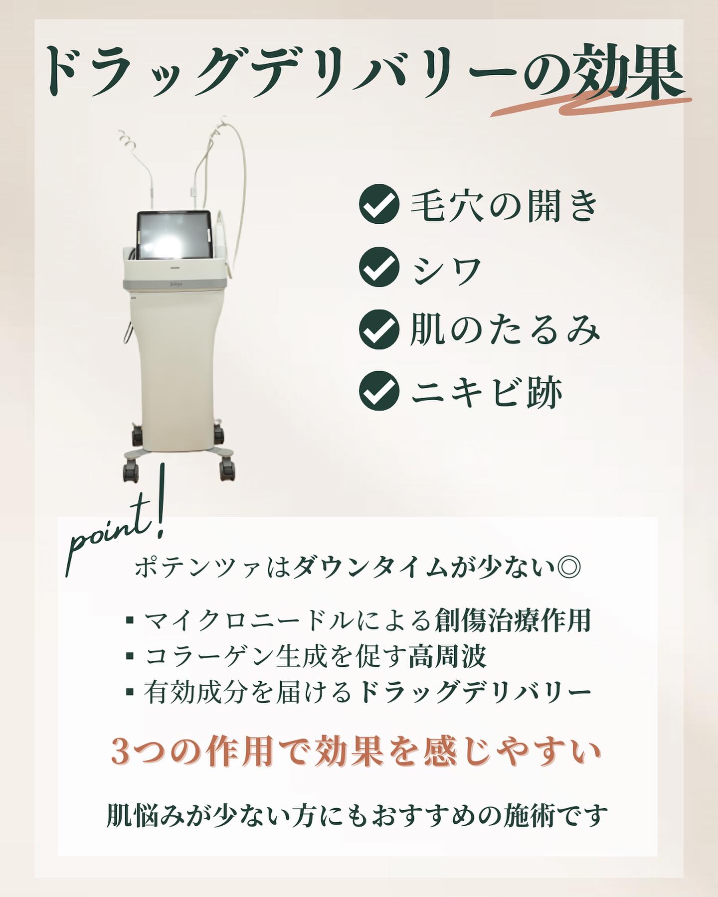 ポテンツァ ドラッグデリバリー