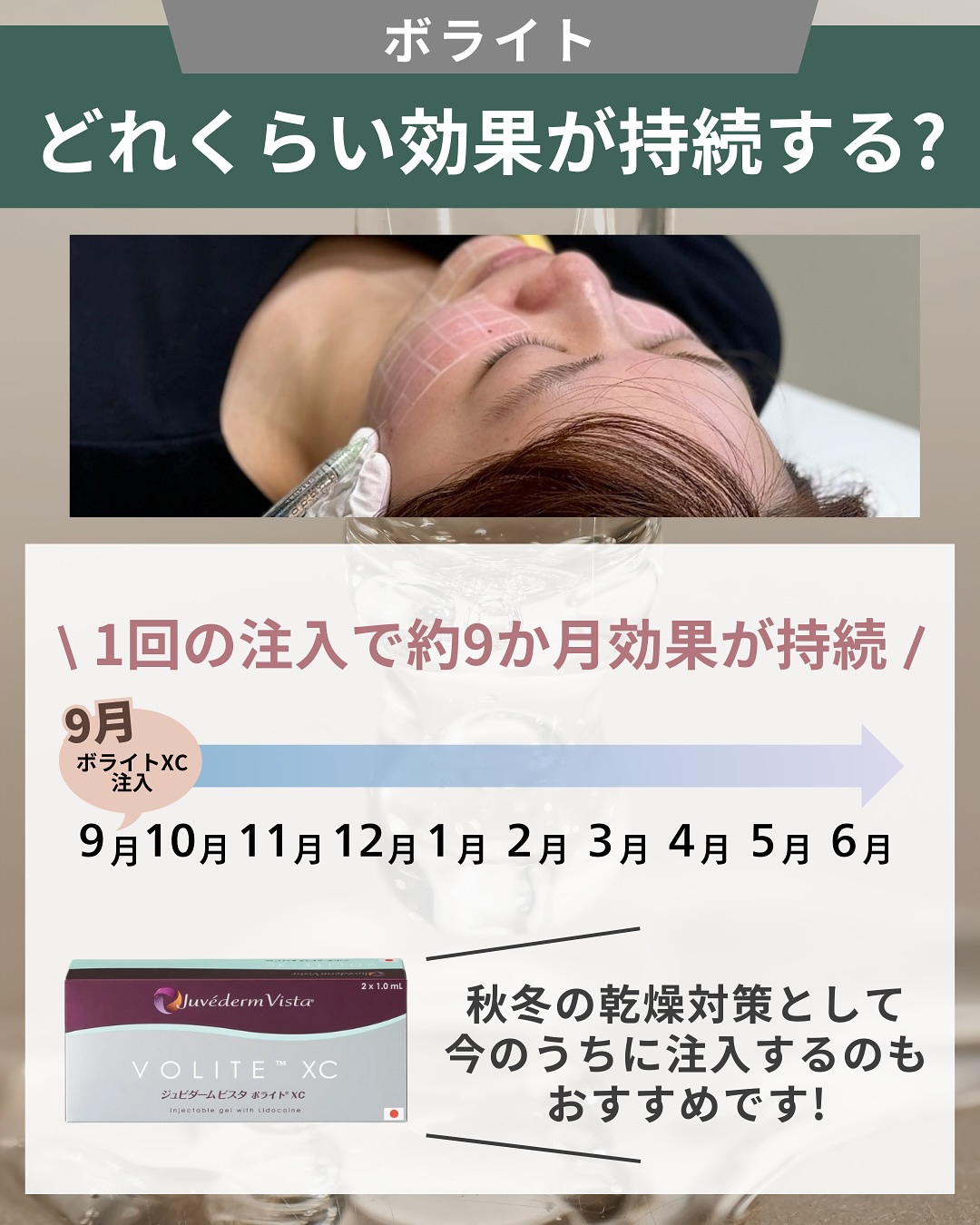 ボライトはどれくらい効果が持続する?
