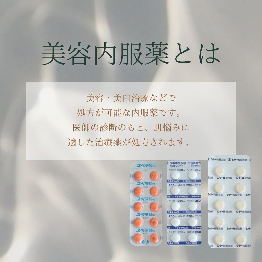 美容内服薬とは?